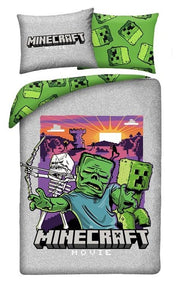 Minecraft Movie Funda Nórdica Ver. 1 140 x 200 cm / 70 x 90 cm
