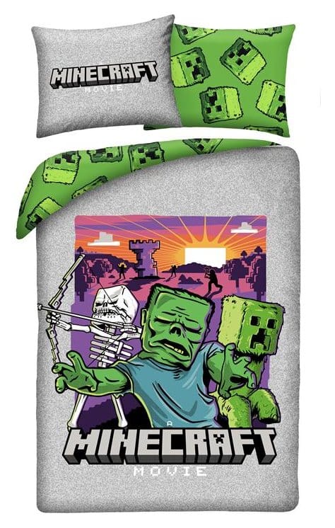 Minecraft Movie Funda Nórdica Ver. 1 140 x 200 cm / 70 x 90 cm Frikytopia