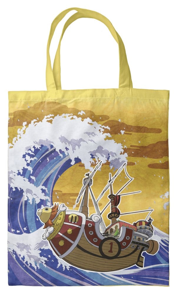 One Piece Bolsa de Tela Amarillo 40 x 35 cm Frikytopia