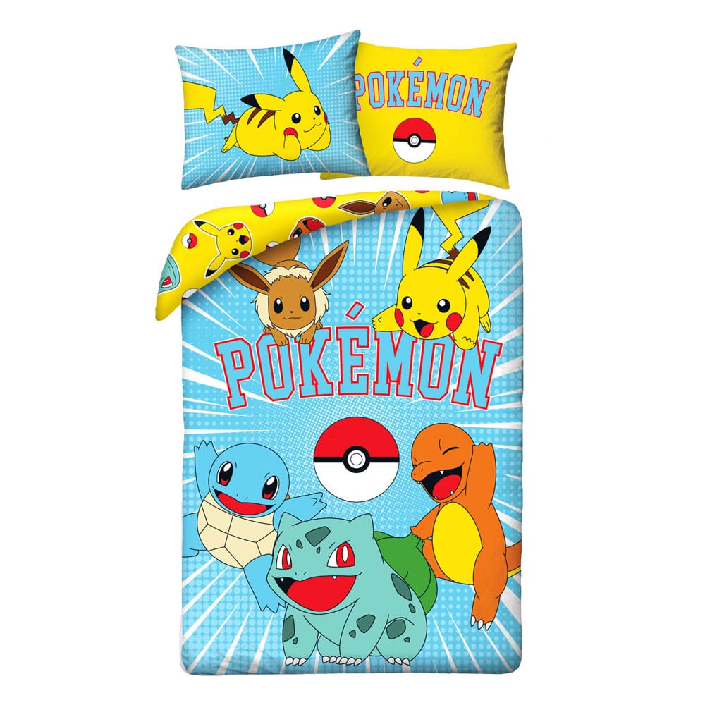 Pokémon Funda Nórdica Ver. 14 140 x 200 cm / 70 x 90 cm Frikytopia