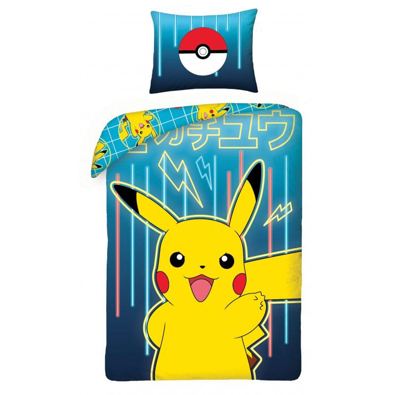 Pokémon Funda Nórdica Pikachu 140 x 200 cm / 70 x 90 cm Frikytopia