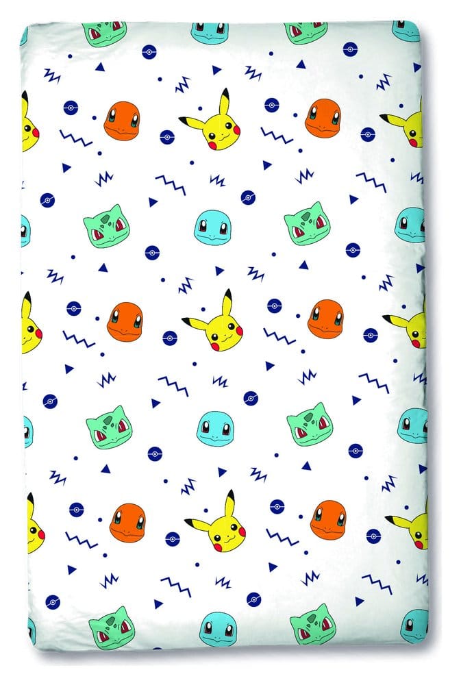 Pokémon Sábana bajera Head 90 x 200 x 25 cm Frikytopia