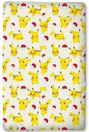 Pokémon Sábana bajera Pikachu 90 x 200 x 25 cm