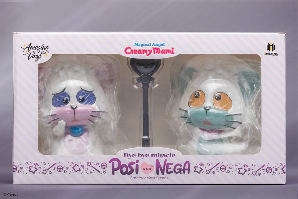 MAGICAL ANGEL CREAMY MAMI POSI AND NEGA BYE BYE MIRACLE VINYL PEARL EXCLUSIVE Figuras