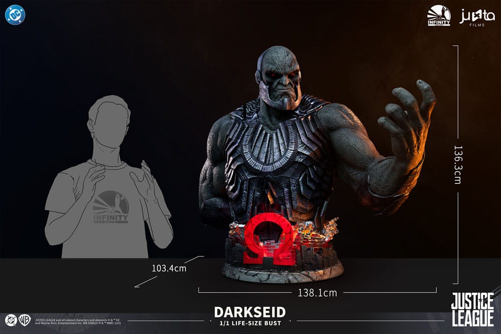 Zack Snyder´s Justice League Busto tamaño natural Darkseid 136 cm