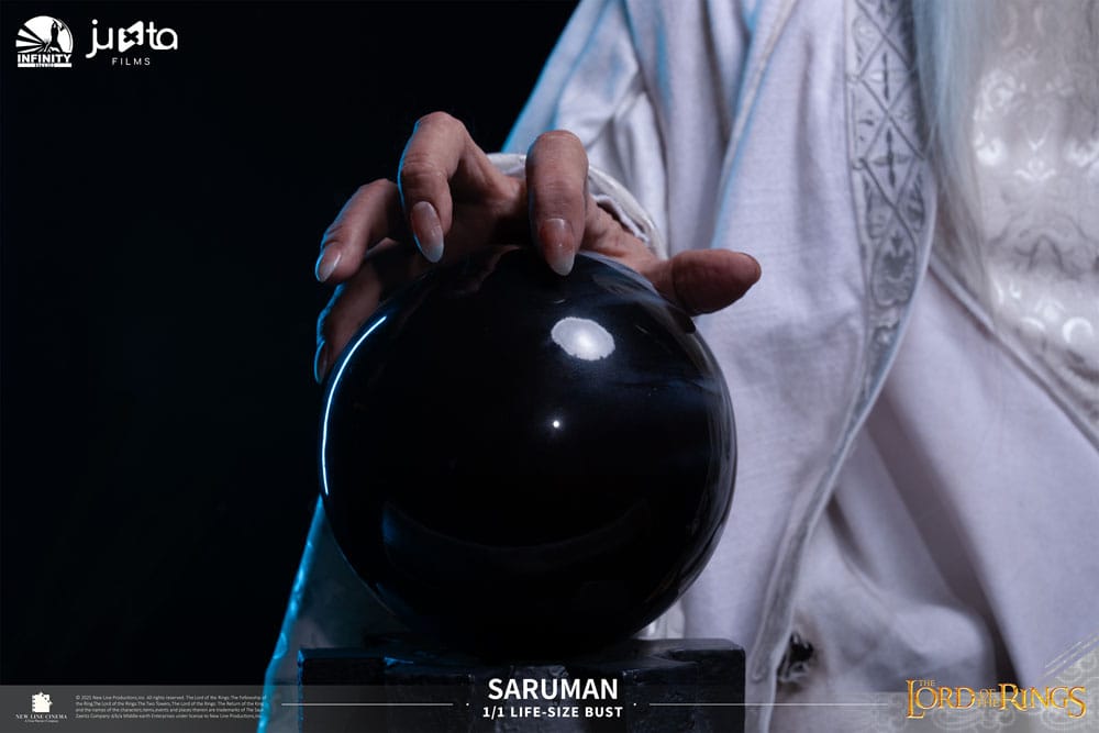 El Señor de los Anillos Busto tamaño natural Saruman 110 cm