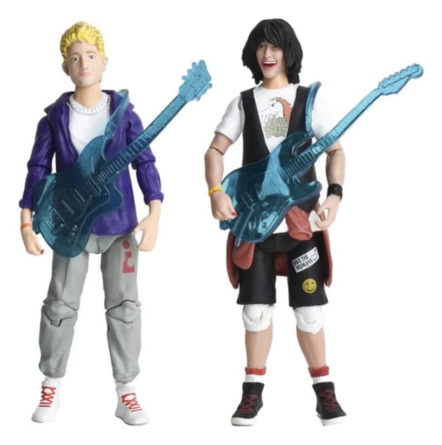Las Alucinantes Aventuras de Bill y Ted Pack Doble Figuras (Edición Limitada) 13 cm Frikytopia