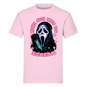 Scream Camiseta Ghost Face You're Cute when you Scream talla S