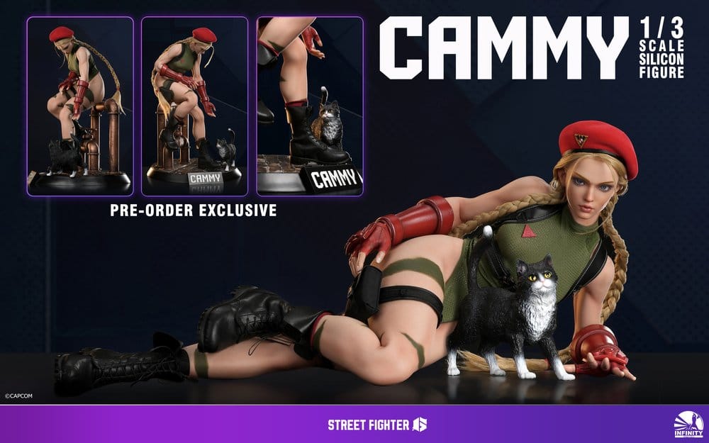 Street Fighter 6 Figura de Silicona 1/3 Cammy 65 cm