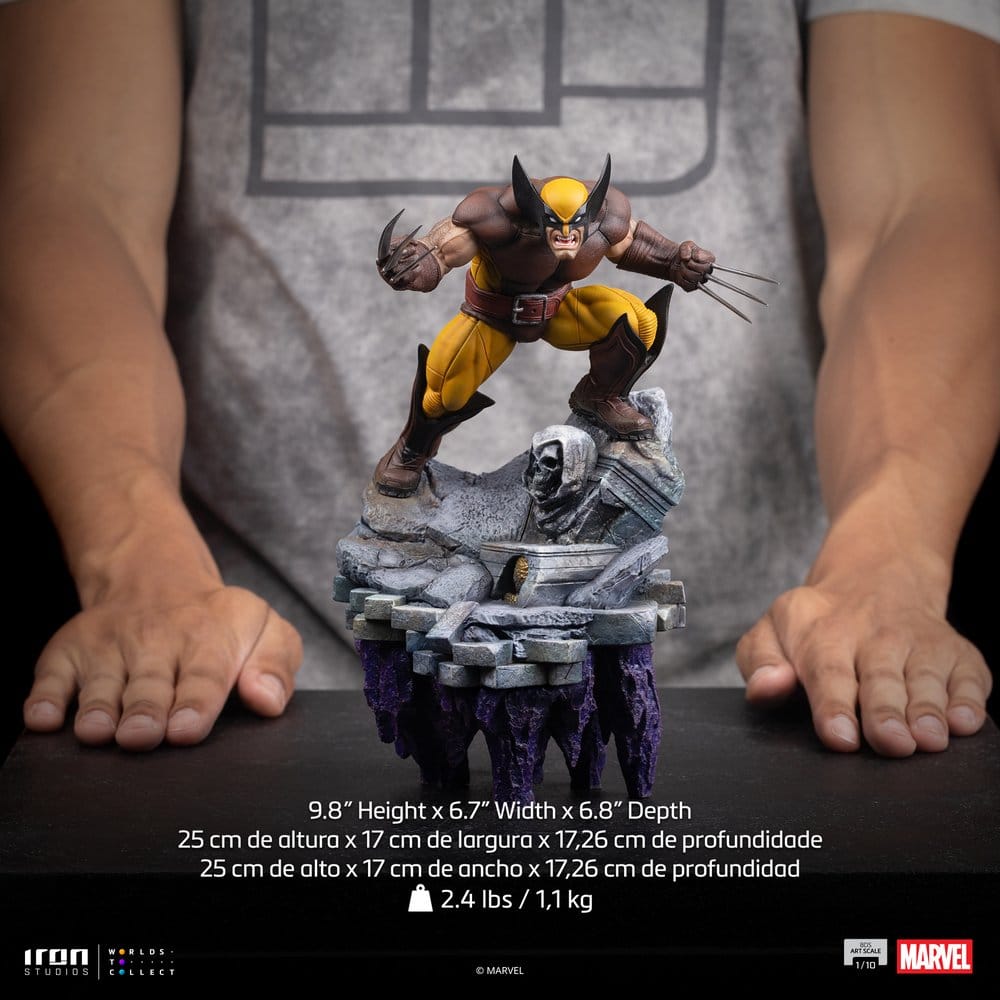 Marvel Comics BDS Art Scale Diorama Estatua 1/10 Wolverine Infinity Gauntlet 25 cm