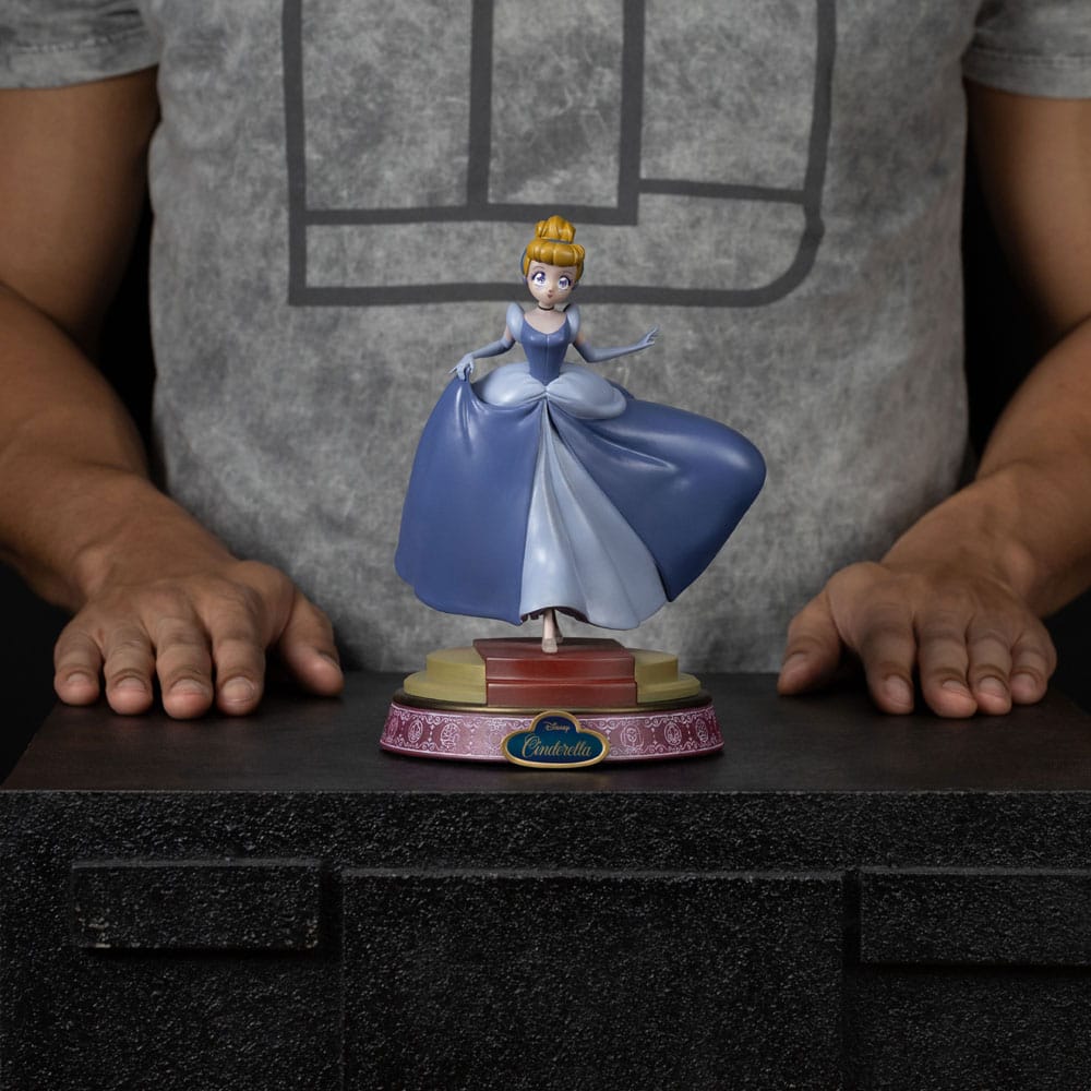 Disney Estatua Anime Princess Scale Cinderella 19 cm