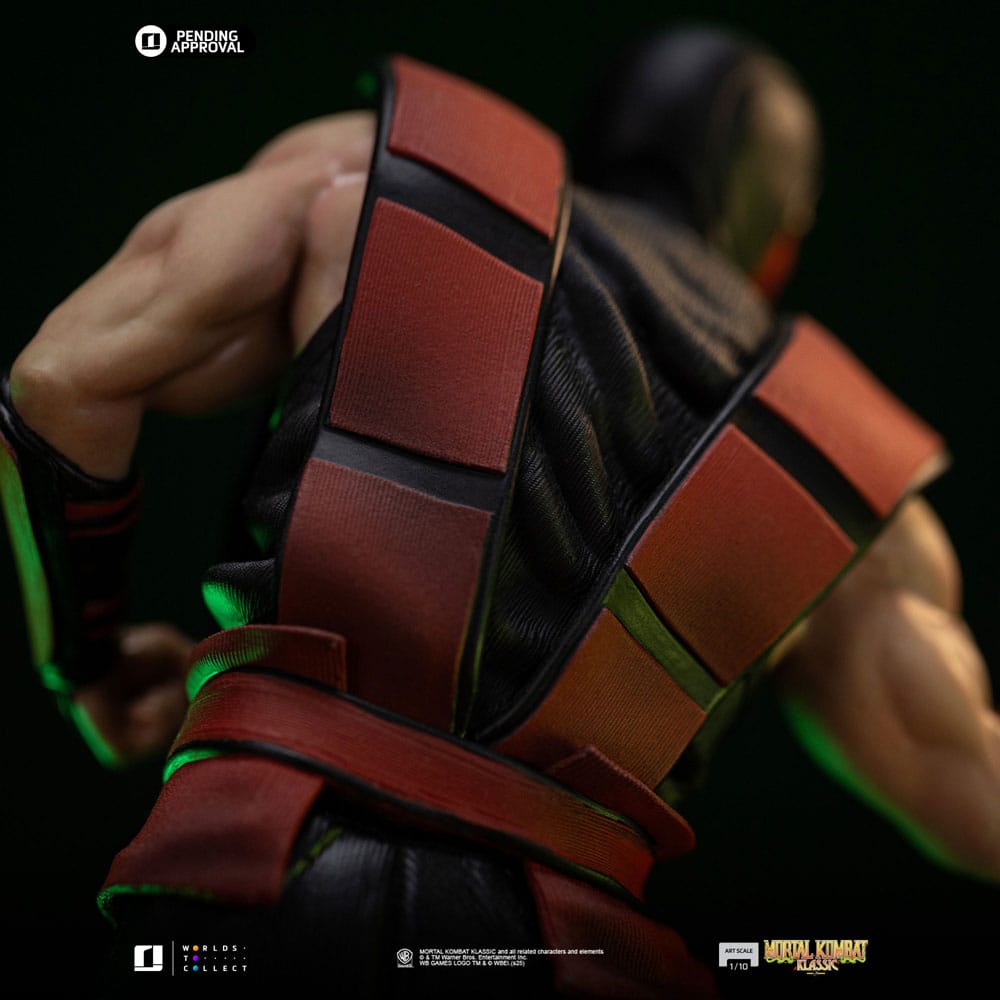 Mortal Kombat Estatua 1/10 Art Scale Ermac (Ninjas Collection) 21 cm