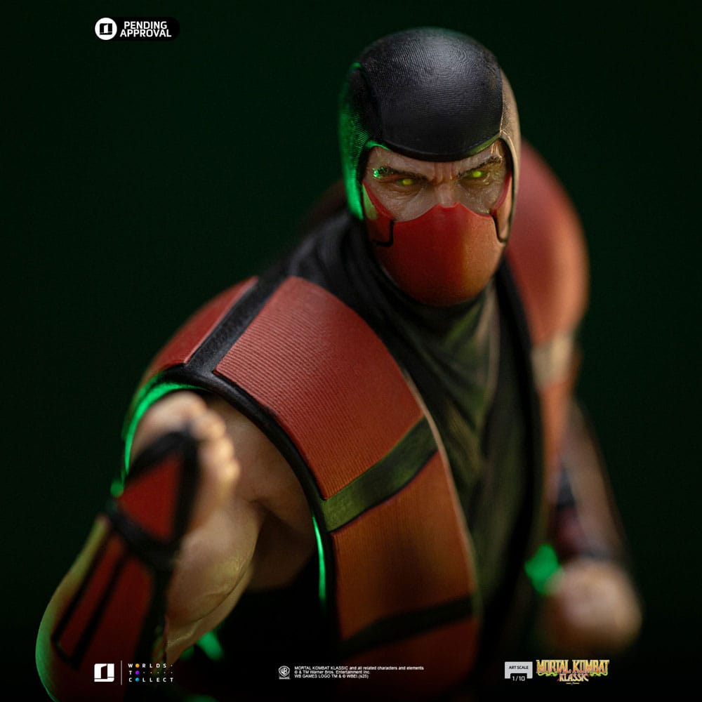 Mortal Kombat Estatua 1/10 Art Scale Ermac (Ninjas Collection) 21 cm