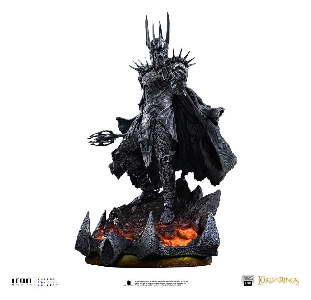 El Señor de los Anillos Sauron Unleashed Art Scale Estatua 1/10 Sauron 36 cm