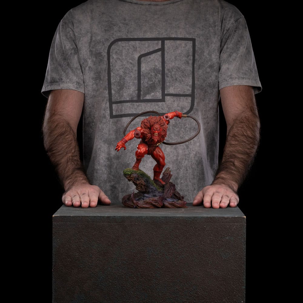 Masters of the Universe Estatua Art Scale 1/10 Red Beast Man (Exclusive 2024) 23 cm