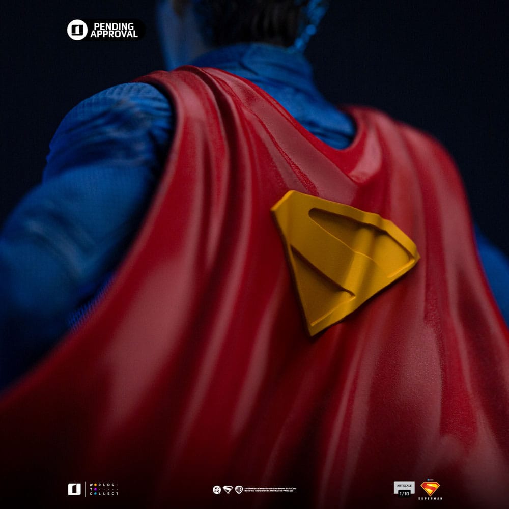 Superman Legacy Estatua 1/10 Art Scale Superman & Krypto 32 cm