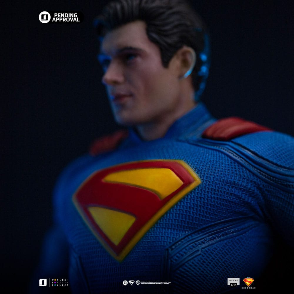 Superman Legacy Estatua 1/10 Art Scale Superman & Krypto 32 cm