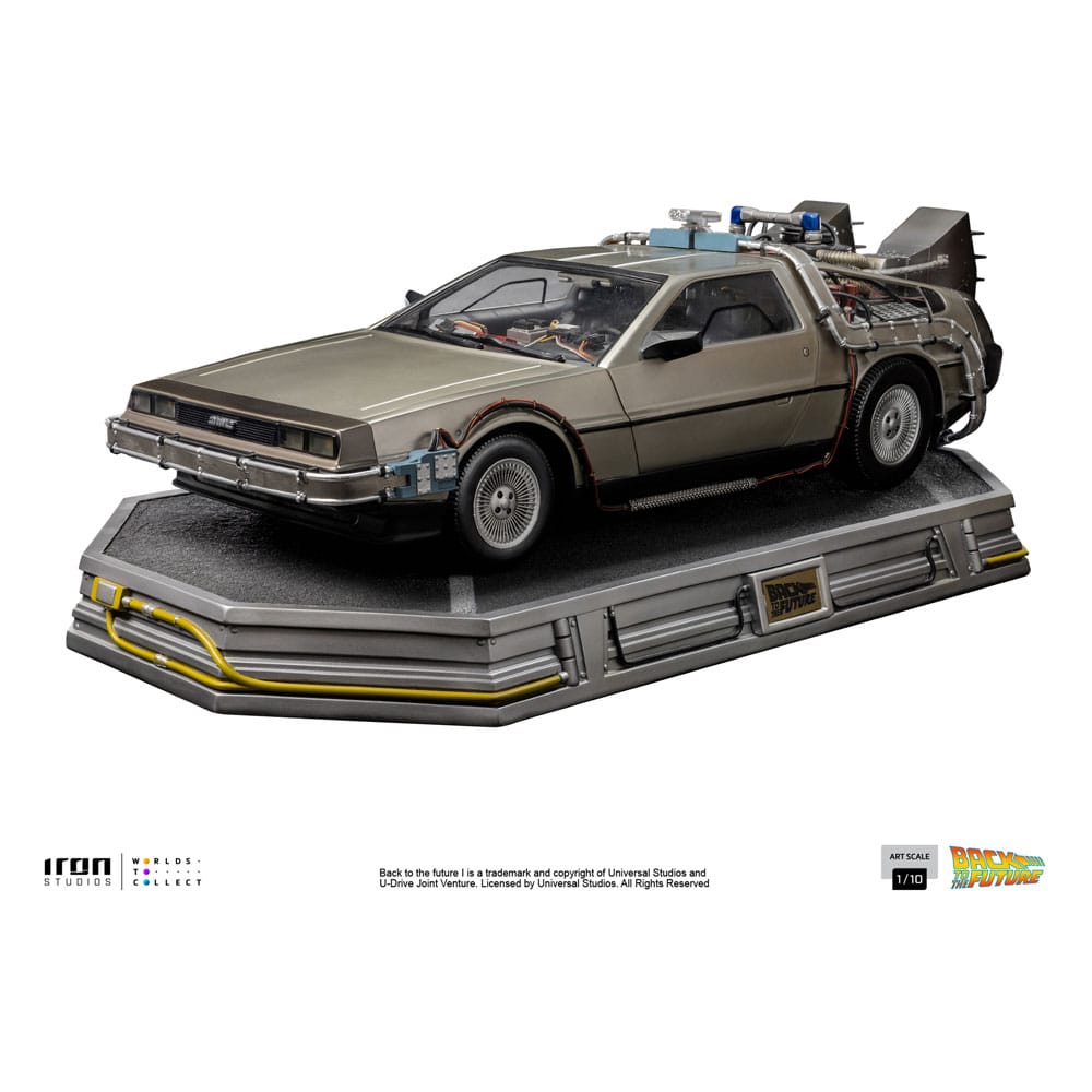Regreso al Futuro Estatua 1/10 Art Scale DeLorean 53 cm Frikytopia
