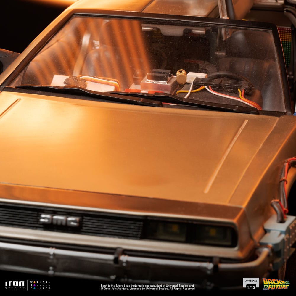 Regreso al Futuro Estatua 1/10 Art Scale DeLorean 53 cm