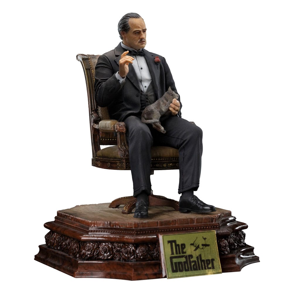 El Padrino Estatua 1/10 Art Scale Don Vito Corelione 19 cm Frikytopia