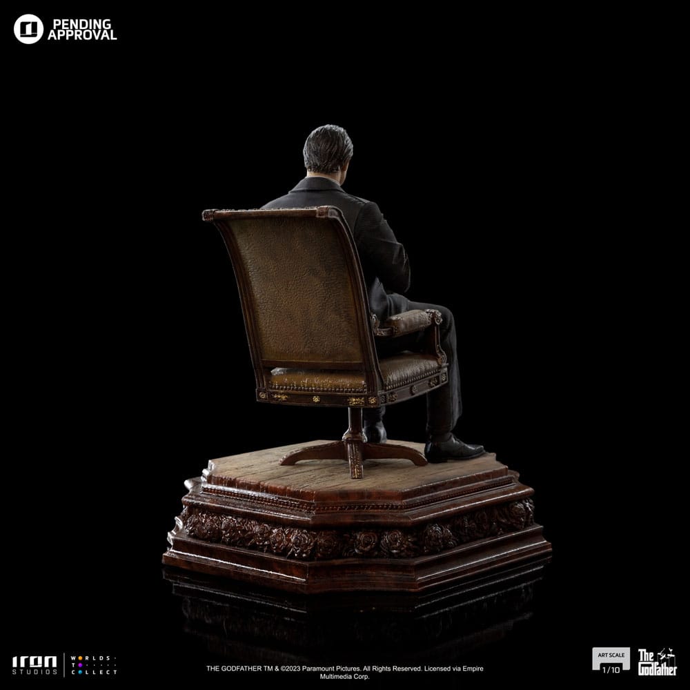 El Padrino Estatua 1/10 Art Scale Don Vito Corelione 19 cm