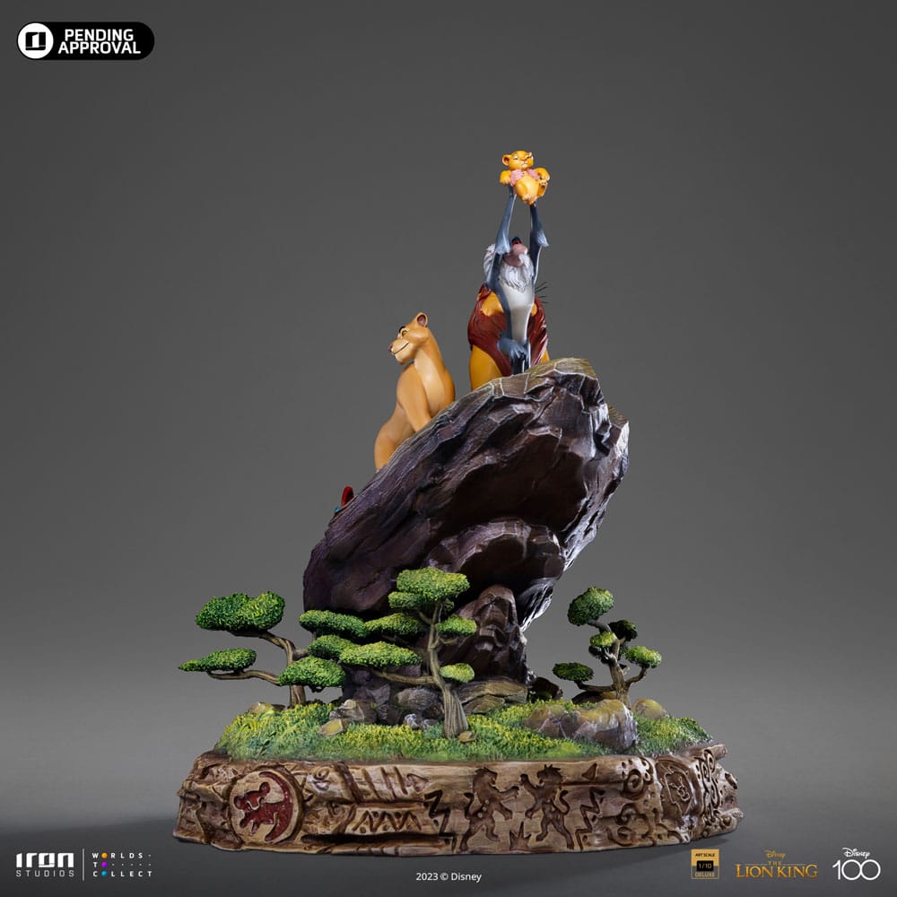 Disney Estatua 1/10 Deluxe Art Scale El rey león 34 cm