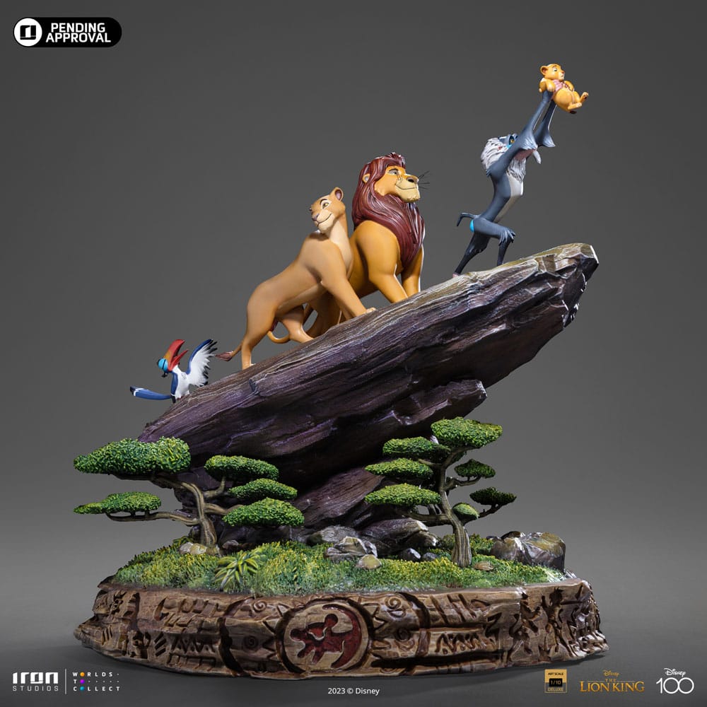 Disney Estatua 1/10 Deluxe Art Scale El rey león 34 cm