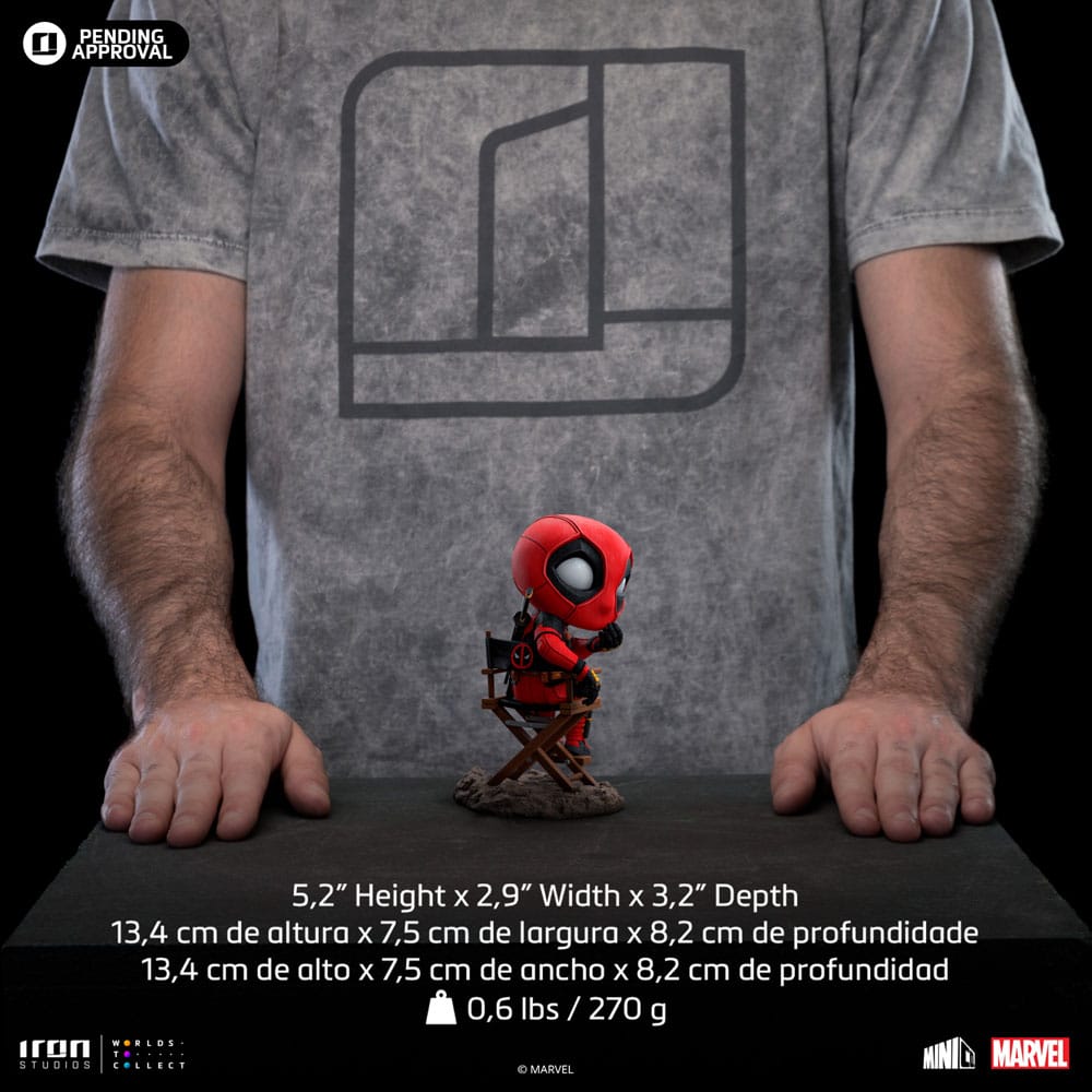 Marvel Deadpool & Wolverine Minifigura Mini Co. PVC Deadpool 13 cm
