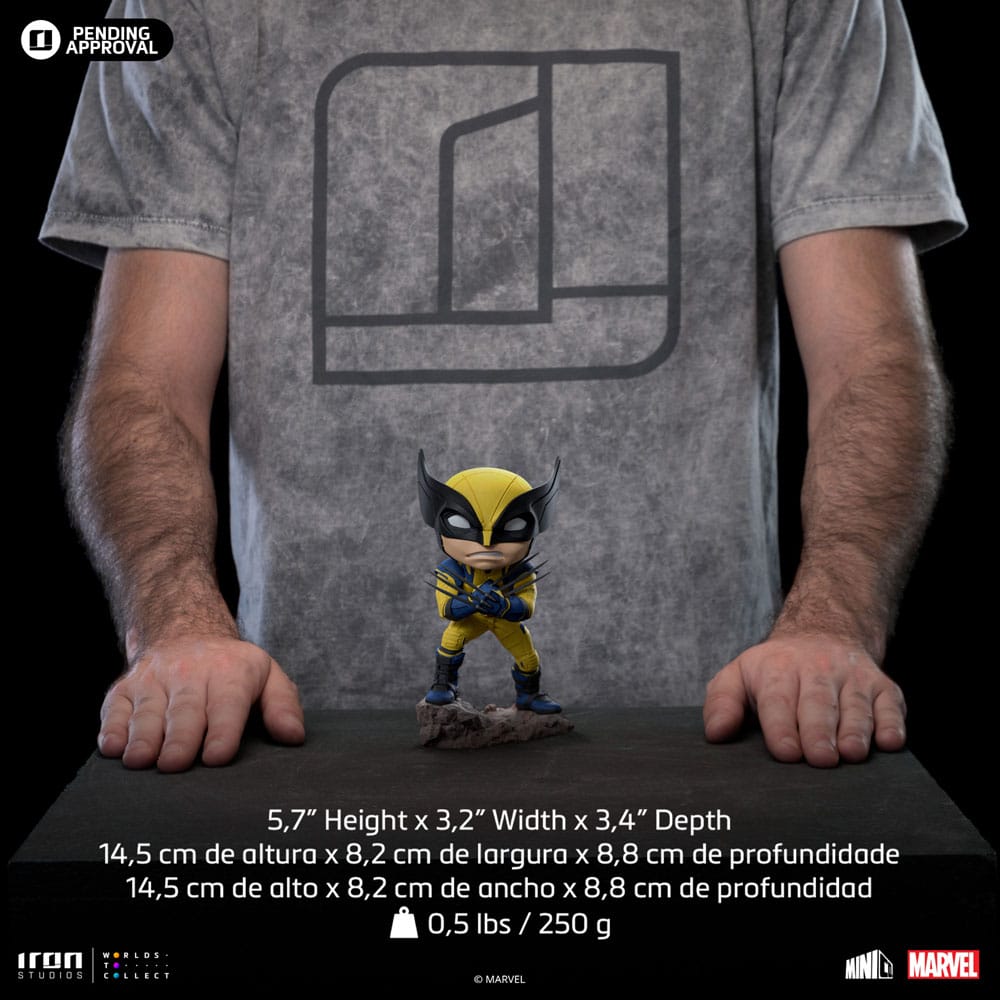 Marvel Deadpool & Wolverine Minifigura Mini Co. PVC Wolverine 13 cm