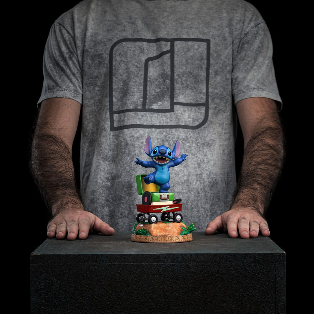 Lilo & Stitch Estatua 1/10 Art Scale Stitch 17 cm