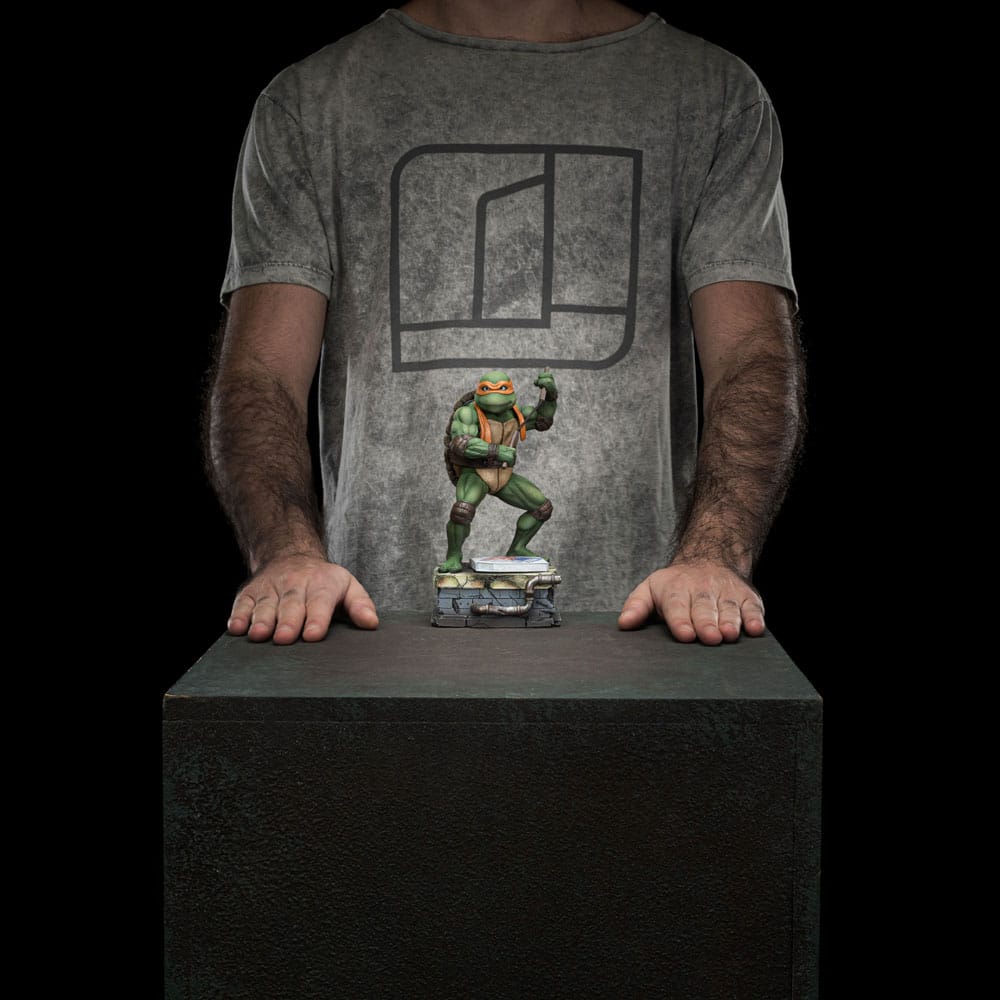 Tortugas Ninja Estatua 1/10 Art Scale Michelangelo 19 cm