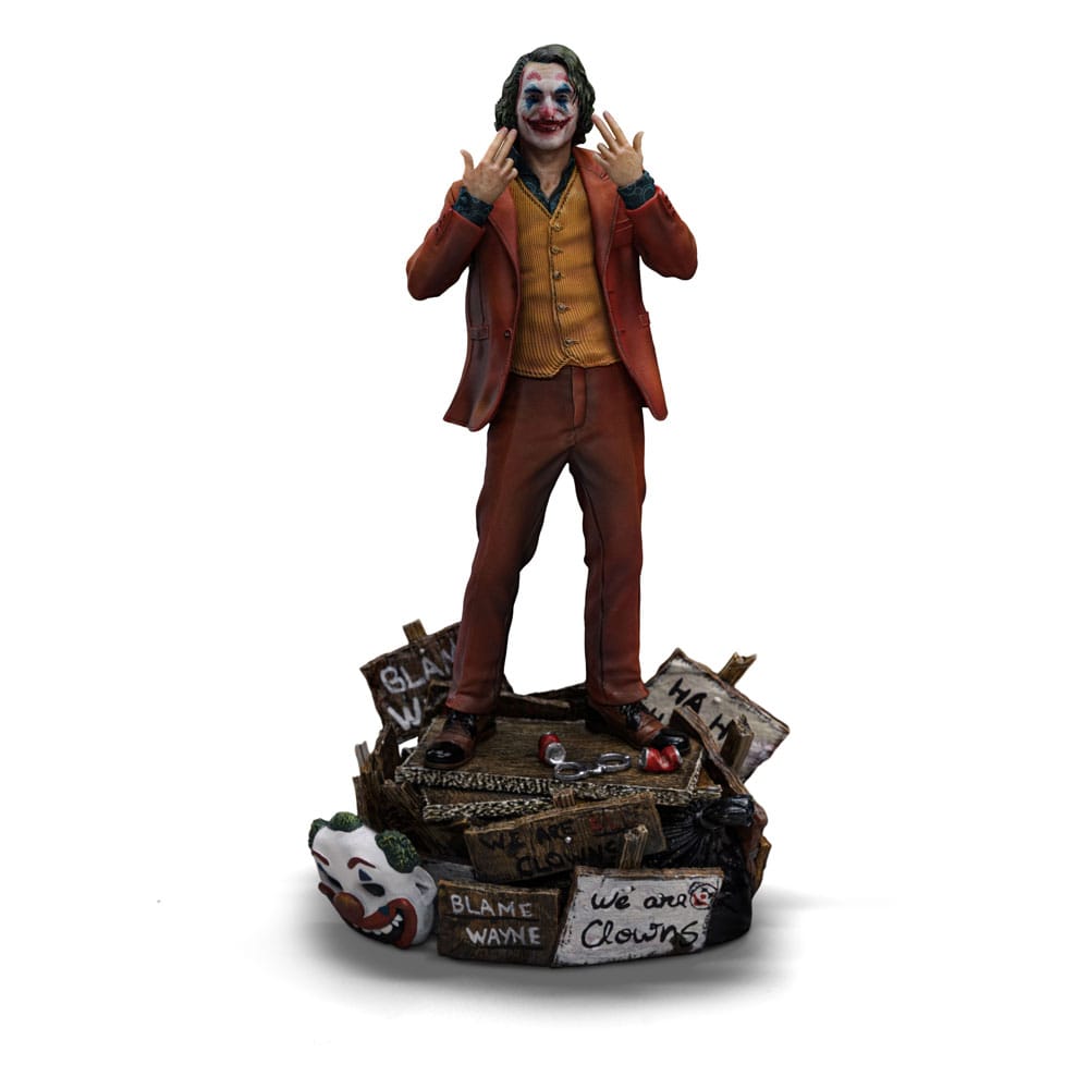 DC Comics Estatua Art Scale Deluxe 1/10 Joker (Arthur Fleck) 19 cm Frikytopia
