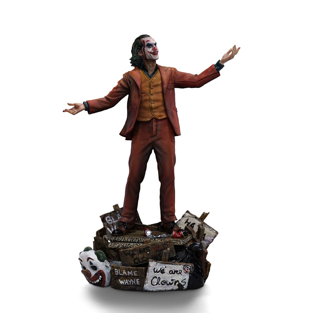 DC Comics Estatua Art Scale Deluxe 1/10 Joker (Arthur Fleck) 19 cm