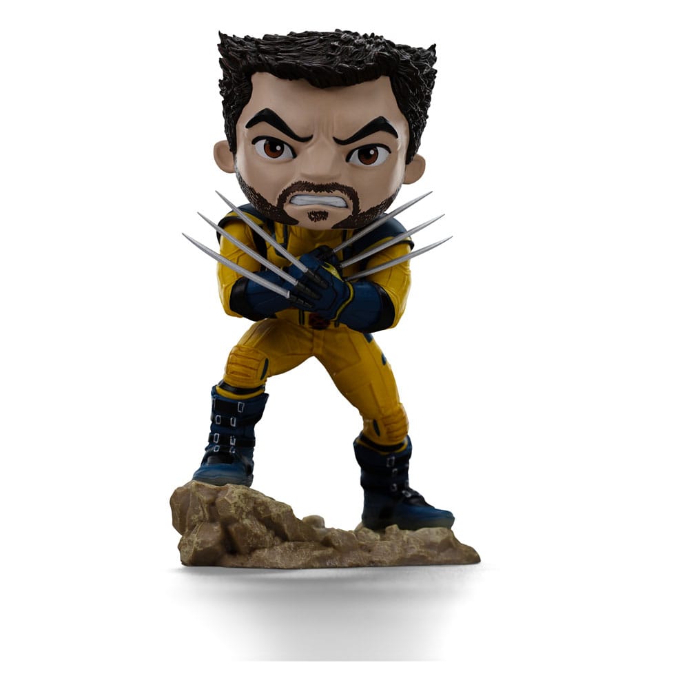 Deadpool & Wolverine Minifigura Mini Co. PVC Wolverine Unmasked 14 cm Frikytopia