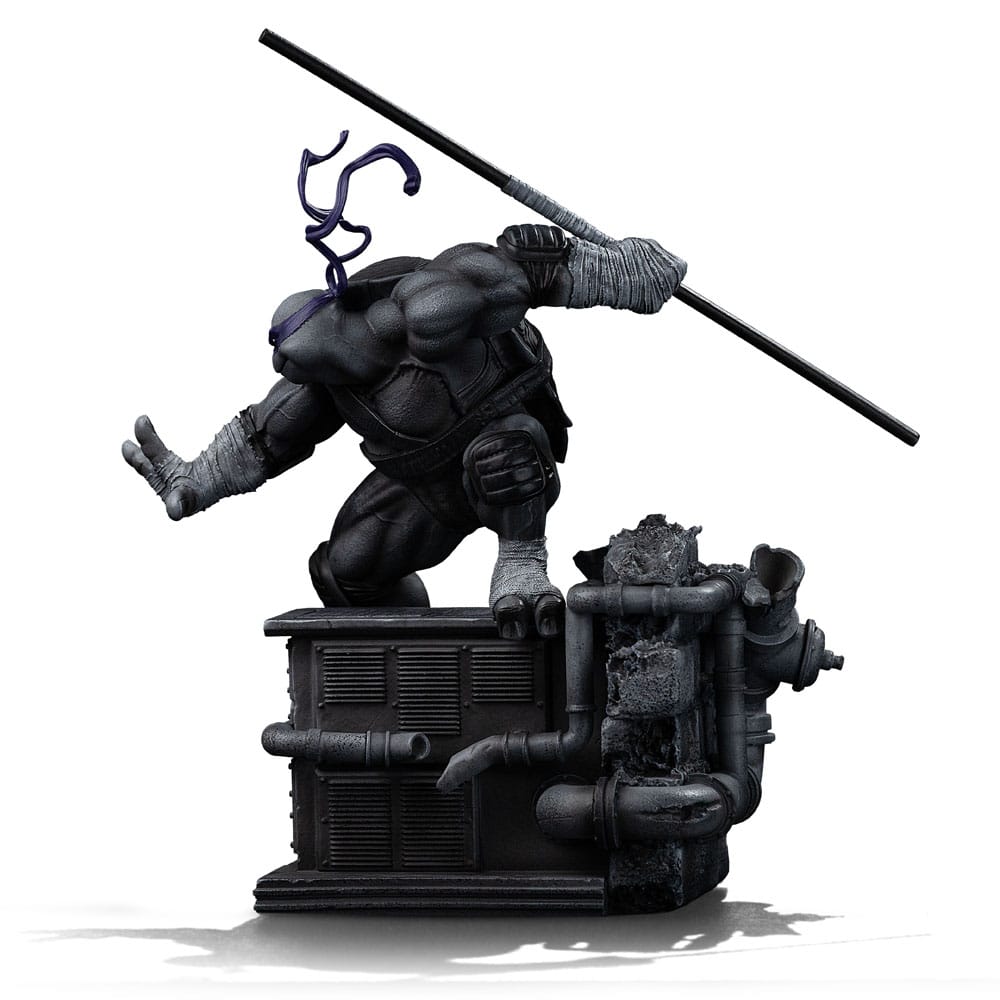 Tortugas Ninja Estatua 1/10 Art Scale Donatello Black and White Variant 26 cm heo exclusive
