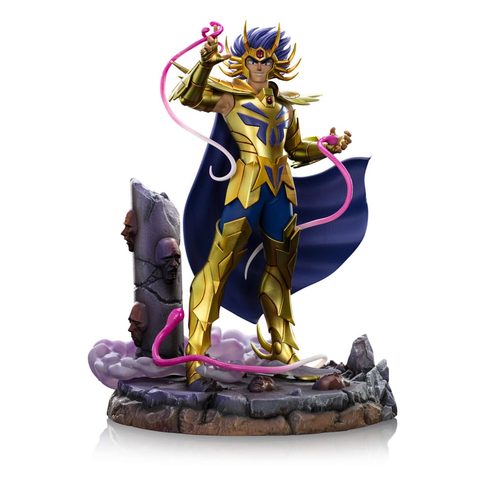 Saint Seiya Estatua 1/10 Art Scale Cancer Deathmask 23 cm Frikytopia