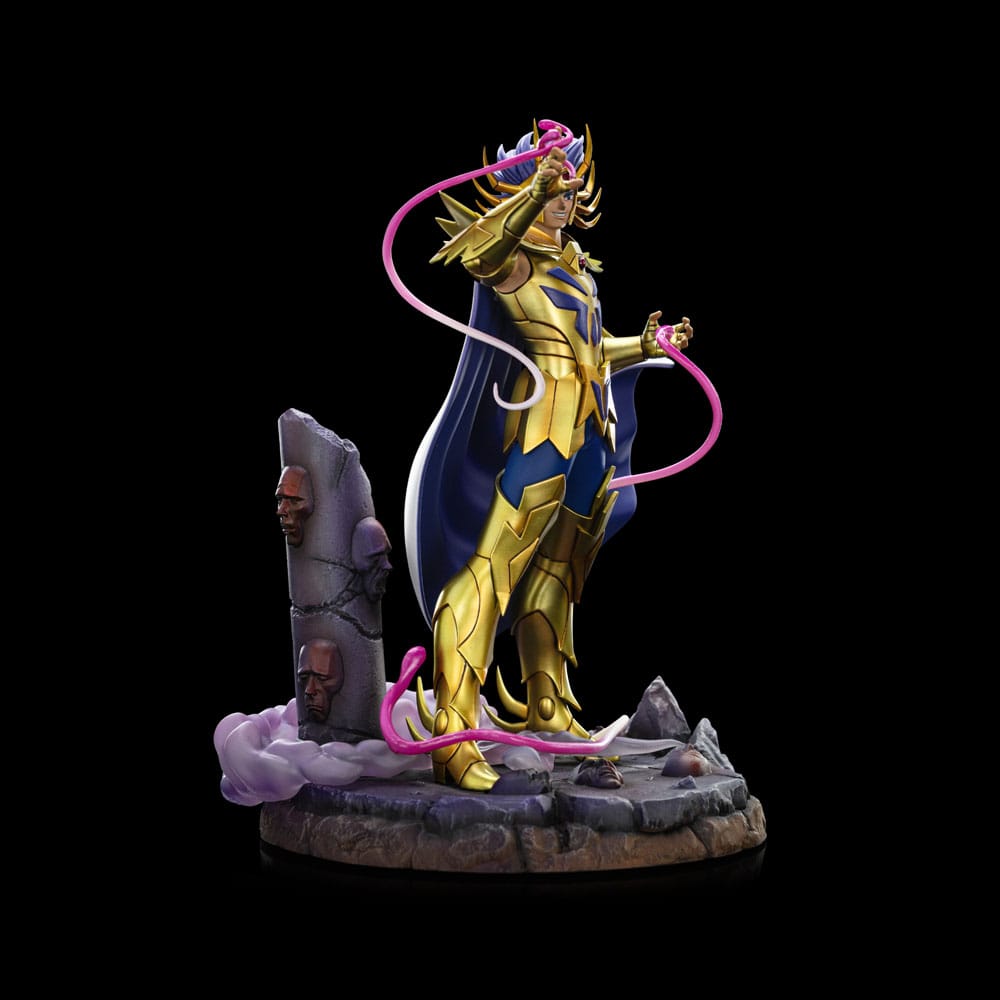 Saint Seiya Estatua 1/10 Art Scale Cancer Deathmask 23 cm