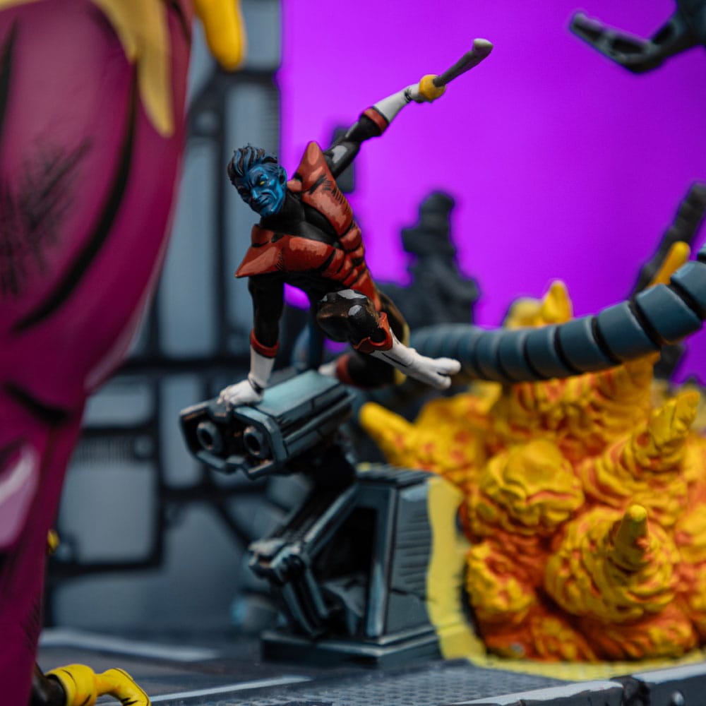 X-MEN DANGER ROOOM DIORAMA B COMIC DEMI ART 1/20 Estatua