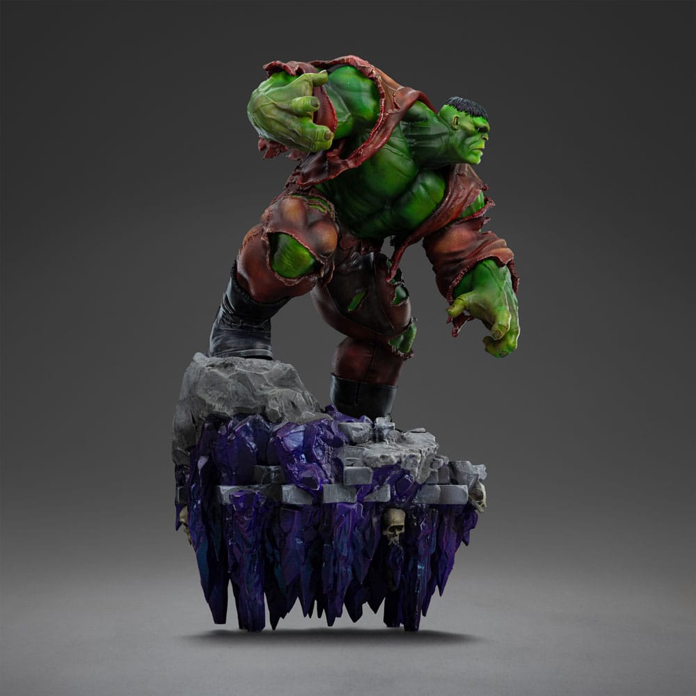Marvel Estatua 1/10 BDS Art Scale Infinity Gauntlet Hulk Deluxe Diorama 32 cm