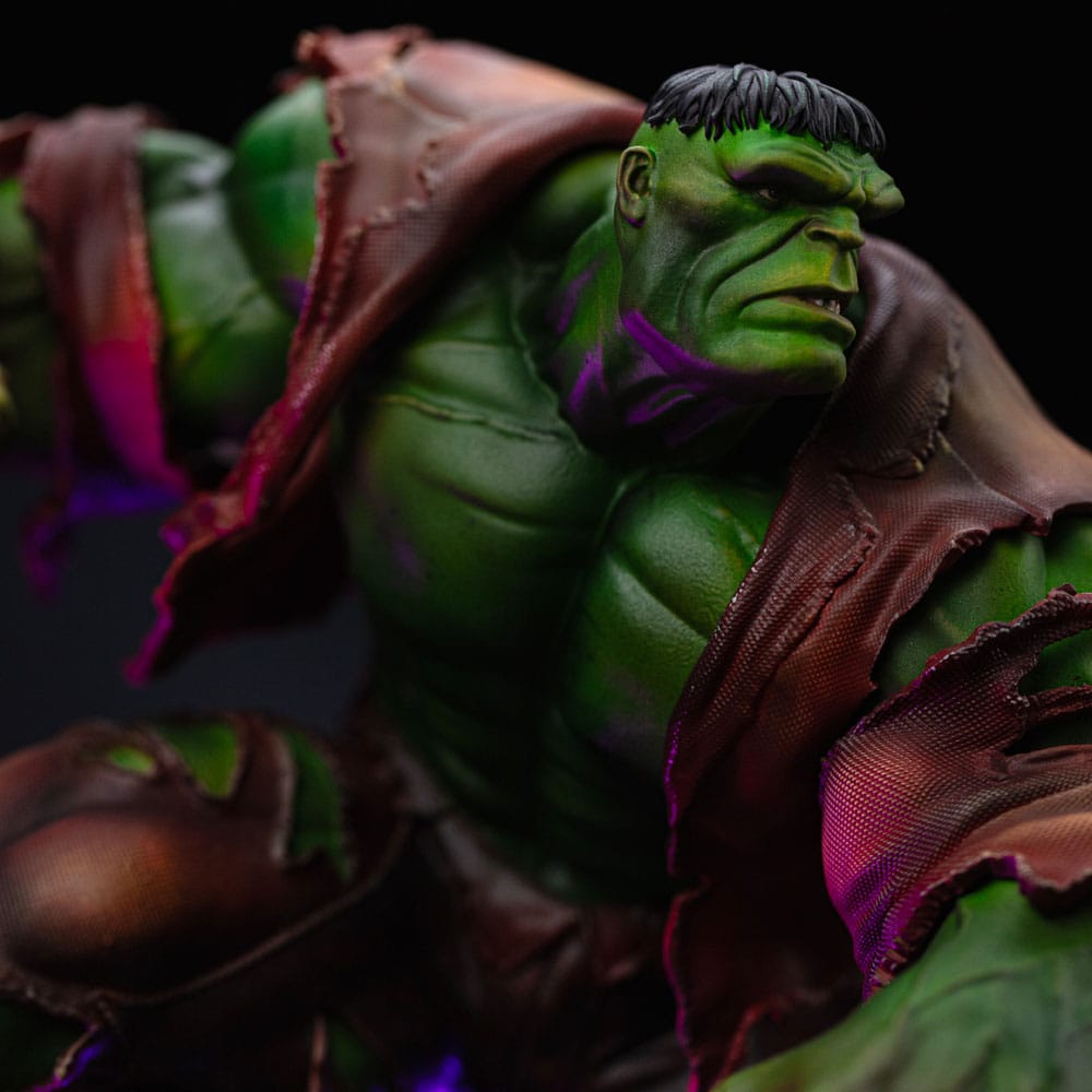 Marvel Estatua 1/10 BDS Art Scale Infinity Gauntlet Hulk Deluxe Diorama 32 cm