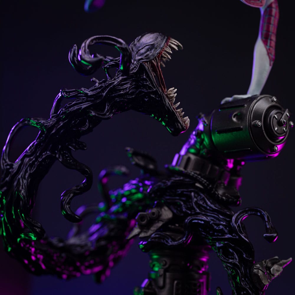 Spider-Man vs Villains Estatua 1/10 Art Scale Ghost Spider Diorama  34 cm