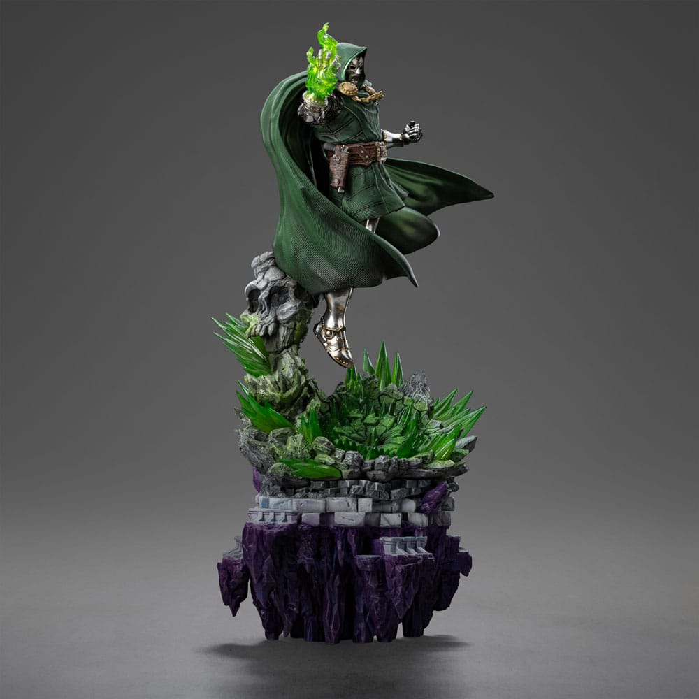 The Infinity Gauntlet Marvel Legends Diorama Estatua 1/10 Art Scale Doctor Doom Deluxe Edition 42 cm