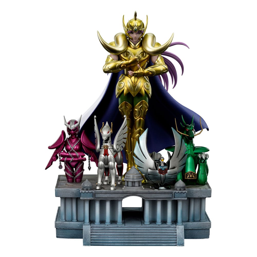 Saint Seiya Estatua 1/10 Art Scale Aries Mu Deluxe 27 cm Frikytopia