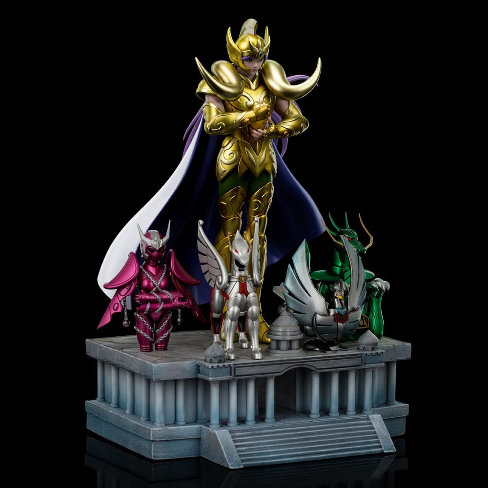 Saint Seiya Estatua 1/10 Art Scale Aries Mu Deluxe 27 cm
