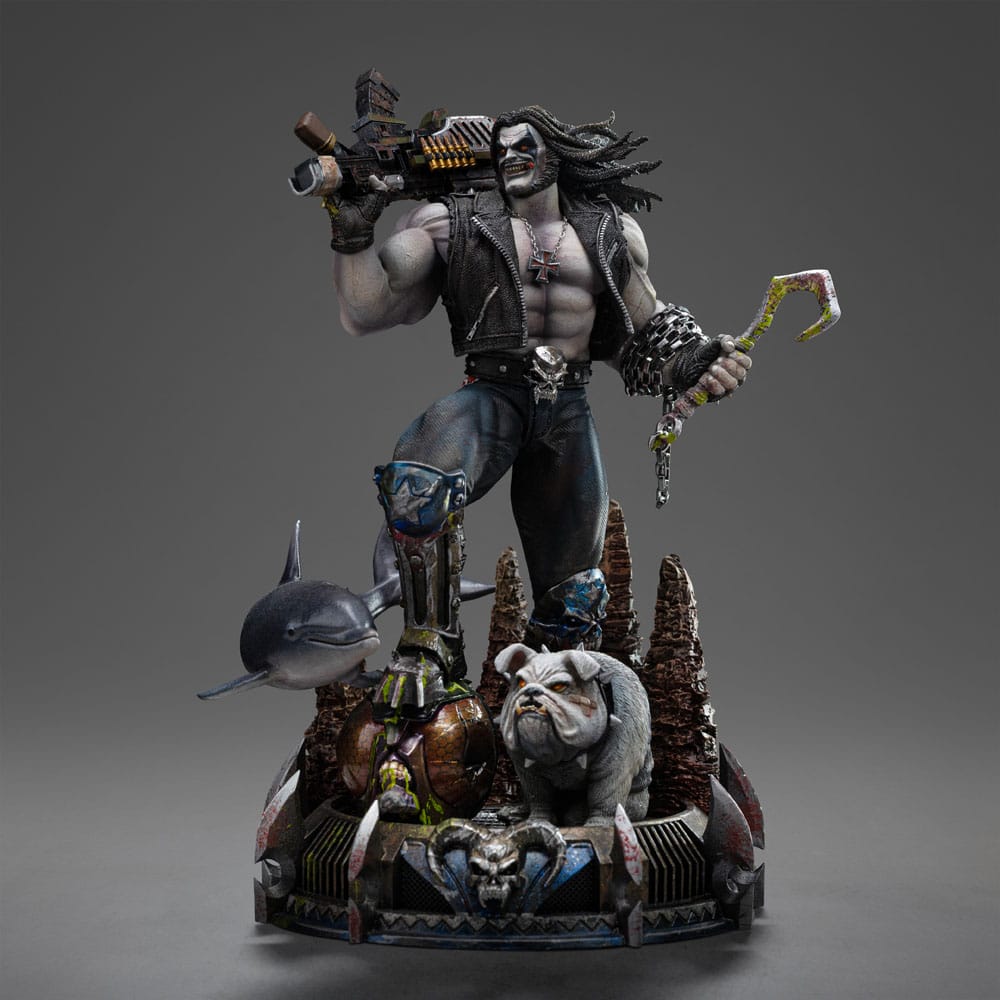 DC COMICS LOBO UNLEASHED 1/10 Estatua