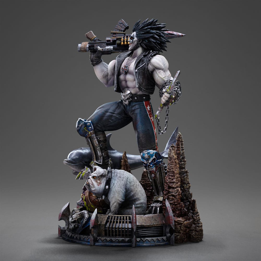 DC COMICS LOBO UNLEASHED 1/10 Estatua