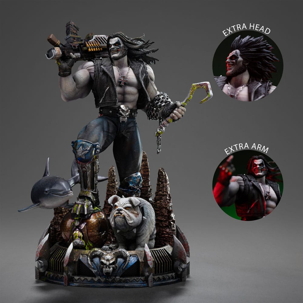 DC COMICS LOBO UNLEASHED 1/10 Estatua