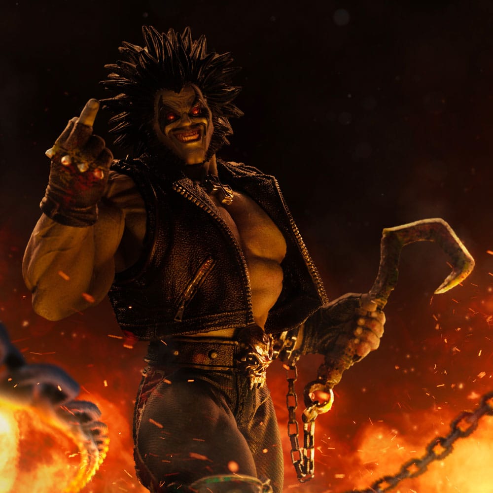 DC COMICS LOBO UNLEASHED 1/10 Estatua