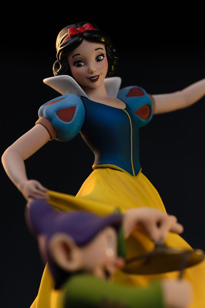 Snow White and the Seven Dwarfs Estatua 1/10 Art Scale Snow White and Dopey Deluxe Edition 21 cm