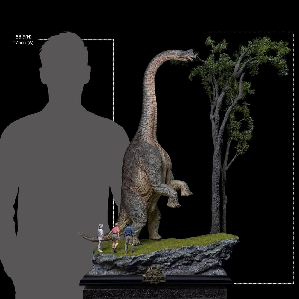Jurassic Park Estatua 1/10 Demi Art Scale Welcome to the Jurassic Park Special Edition 80 cm